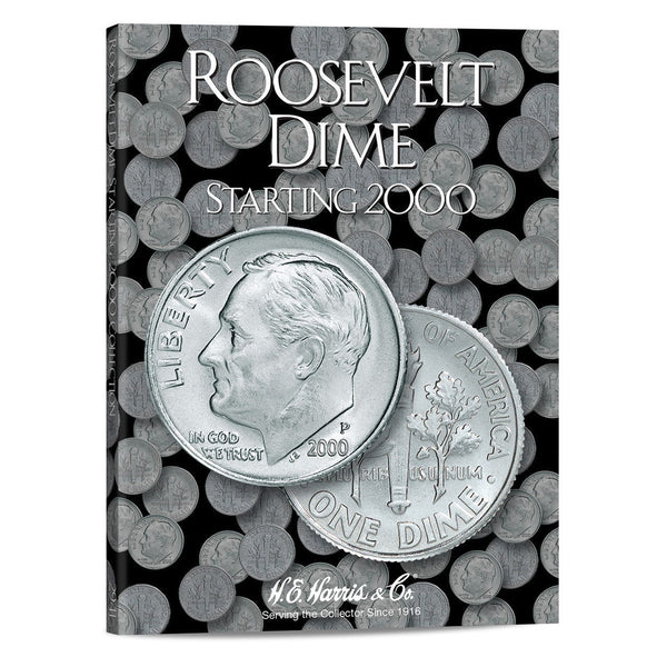 Whitman Harris Roosevelt Dime #3 Folder, 2000-