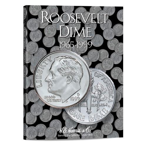 Whitman Harris Roosevelt Dime #2 Folder (1965-1999)