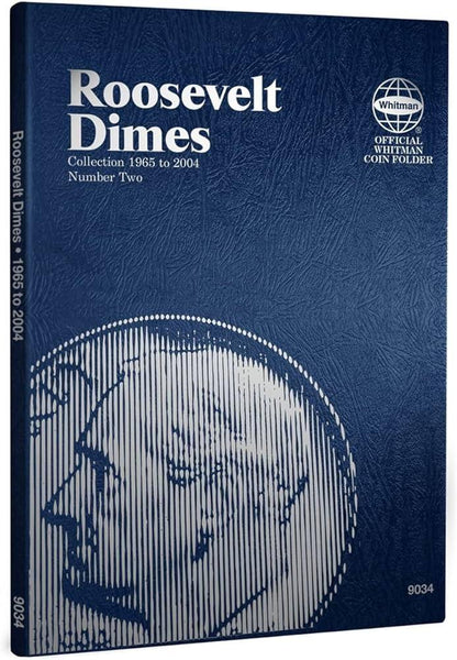 Whitman Harris Roosevelt Dime #2 Folder (1965-2004)