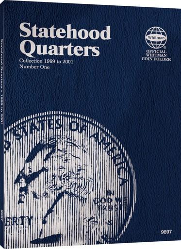 Whitman Harris Statehood Quarters Folder Volume 1, 1999-2001
