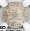 1851-O Three Cent Silver Piece NGC MS-63 ** Super PQ for Grade!