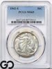 1942-S Walking Liberty Half Dollar PCGS MS-65 ** Super PQ Lustrous Blazer!