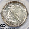 1942-S Walking Liberty Half Dollar PCGS MS-65 ** Super PQ Lustrous Blazer!