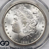 1884-CC Morgan Silver Dollar Silver Coin PCGS MS-65 ** Frosty Lustrous Beauty!