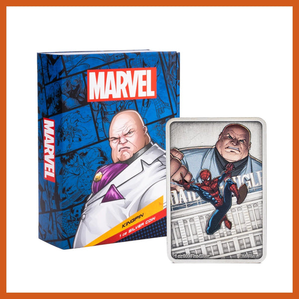 Marvel – Kingpin Coin, 1oz Silver Proof Coin, Only 2,000 Pieces Minted!