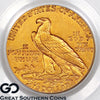 1913 Gold Quarter Eagle, $2.5 Gold Indian, PCGS Genuine ** AU Look