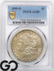 1895-O Morgan Silver Dollar $1 PCGS AU-50 ** LOW MINTAGE RARE KEY DATE