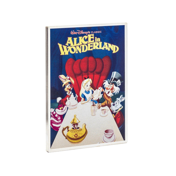 Disney Alice in Wonderland 5oz Silver Collectible Poster Coin | New Zealand Mint ** 200 Minted