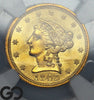 1843 Gold Quarter Eagle, $2.5 Liberty NGC MS 64, Satin Luster, Rare Key Date!