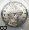 1886 Liberty Nickel, V Nickel PCGS MS 66, Satin Gem++, Key Date, Premium Quality