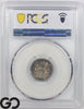 1857 Seated Liberty Dime PCGS MS 66+, Bender Collection, Lustrous Surfaces, CAC!