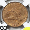 1857 Flying Eagle Cent NGC MS 65 ** Razor Sharp Strike W/ Brilliant Luster!