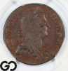 1787 Machin Mills 1/2 Pence, Vlack 17-87A PCGS MS 62 BN, Stepney Hoard
