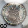 1867 Seated Liberty Dime PCGS/CAC MS 66+