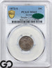 1873-S Seated Liberty Dime w/ Arrows PCGS/CAC MS 65