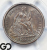 1873-S Seated Liberty Dime w/ Arrows PCGS/CAC MS 65