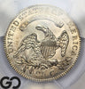 1820 Capped Bust Quarter, Large "0" PCGS MS 63