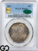 1821 Capped Bust Half Dollar PCGS/CAC MS 64+ *O-105*