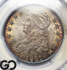 1821 Capped Bust Half Dollar PCGS/CAC MS 64+ *O-105*