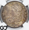 1827/6 Capped Bust Half Dollar NGC MS 66 ** Strong Over-Date!