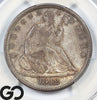 1842 Seated Liberty Half Dollar *Medium Date* PCGS MS 65