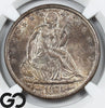 1874-S Seated Liberty Half Dollar w/ Arrows NGC MS 65+ ** RARE!