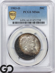1903-O Barber Half Dollar PCGS MS 66