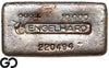 Vintage Engelhard 10 oz Ingot .999 Silver, Rare Loaf Bar, 3rd Edition Bullseye