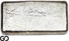 Vintage Engelhard 10 oz Ingot .999 Silver, Rare Loaf Bar, 3rd Edition Bullseye