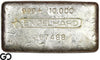 Vintage Engelhard 10 oz Ingot .999 Silver, Rare Loaf Bar, 3rd Edition Bullseye
