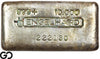 Vintage Engelhard 10 oz Ingot .999 Silver, Rare Loaf Bar, 3rd Edition Bullseye