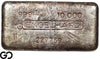 Vintage Engelhard 10 oz Ingot .999 Silver, Rare Loaf Bar, 3rd Edition Bullseye