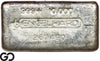 Vintage Engelhard 10 oz Ingot .999 Silver, Rare Loaf Bar, 3rd Edition Bullseye
