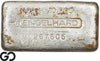 Vintage Engelhard 10 oz Ingot .999 Silver, Rare Loaf Bar, 3rd Edition Bullseye