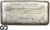 Vintage Engelhard 10 oz Ingot .999 Silver, Rare Loaf Bar, 3rd Edition Bullseye