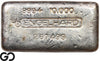 Vintage Engelhard 10 oz Ingot .999 Silver, Rare Loaf Bar, 3rd Edition Bullseye