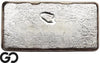 Vintage Engelhard 10 oz Ingot .999 Silver, Rare Loaf Bar, 3rd Edition Bullseye