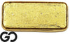Vintage Engelhard 3.215 oz 999.9 Fine Rare Poured Gold Loaf Bar