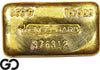 Vintage Engelhard 10 oz GOLD 999.9 Hand Poured Loaf Ingot, Canadian Bullseye