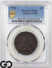 1794 Large Cent, Flowing Hair Liberty Cap, Head of 1794, PCGS VF 35