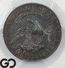 1820 Capped Bust Quarter PCGS Genuine, Cleaned XF Detail, Small "0"