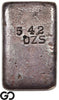 US Mint San Francisco 5.42 oz .99975 Fine Silver Ingot Bar #325 Rare