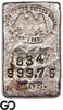 San Francisco Mint 5.07 oz .99975 Fine Silver Ingot Bar #834 Vintage Bullion