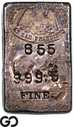 US Mint San Francisco Assay Office 6.28 oz .9995 Fine Silver Ingot Bar #855