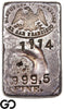 US Mint San Francisco 5.57 oz .9995 Fine Silver Ingot Bar #1114 Rare