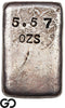 US Mint San Francisco 5.57 oz .9995 Fine Silver Ingot Bar #1114 Rare
