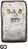 US Mint San Francisco Assay Office Silver Ingot Bar #1267 6.43 oz .9995 Fine