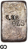 US Mint San Francisco Assay Office 5.38 oz .9995 Fine Silver Ingot Bar #707