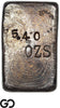 San Francisco US Mint 5.40 oz .9995 Fine Silver Poured Bar #709 Vintage