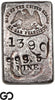 US Mint San Francisco 5.67 oz .9995 Fine Silver Ingot Bar #1390 Vintage Bullion